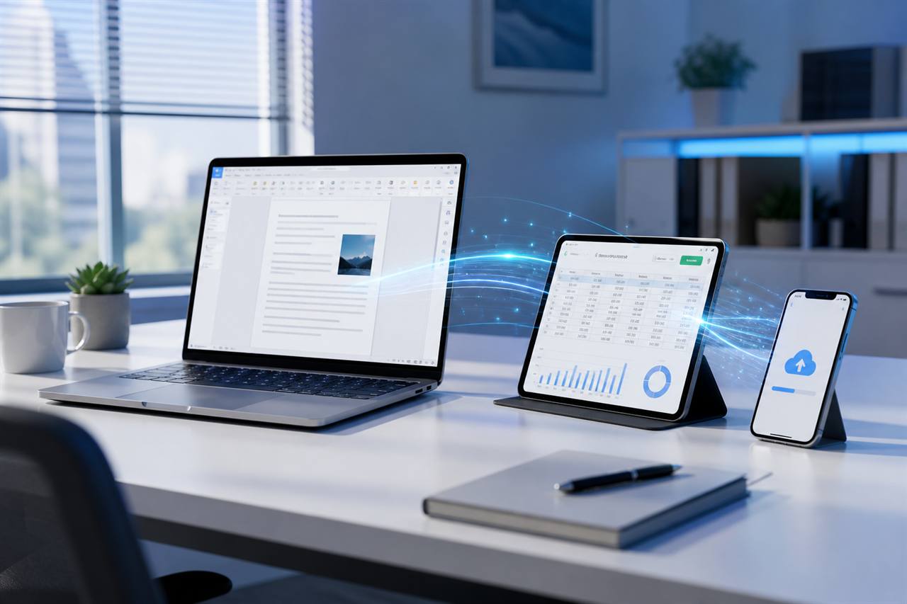 WPS Office 跨设备工作场景